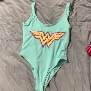 Forever 21 Wonder Woman Bathing Suit
